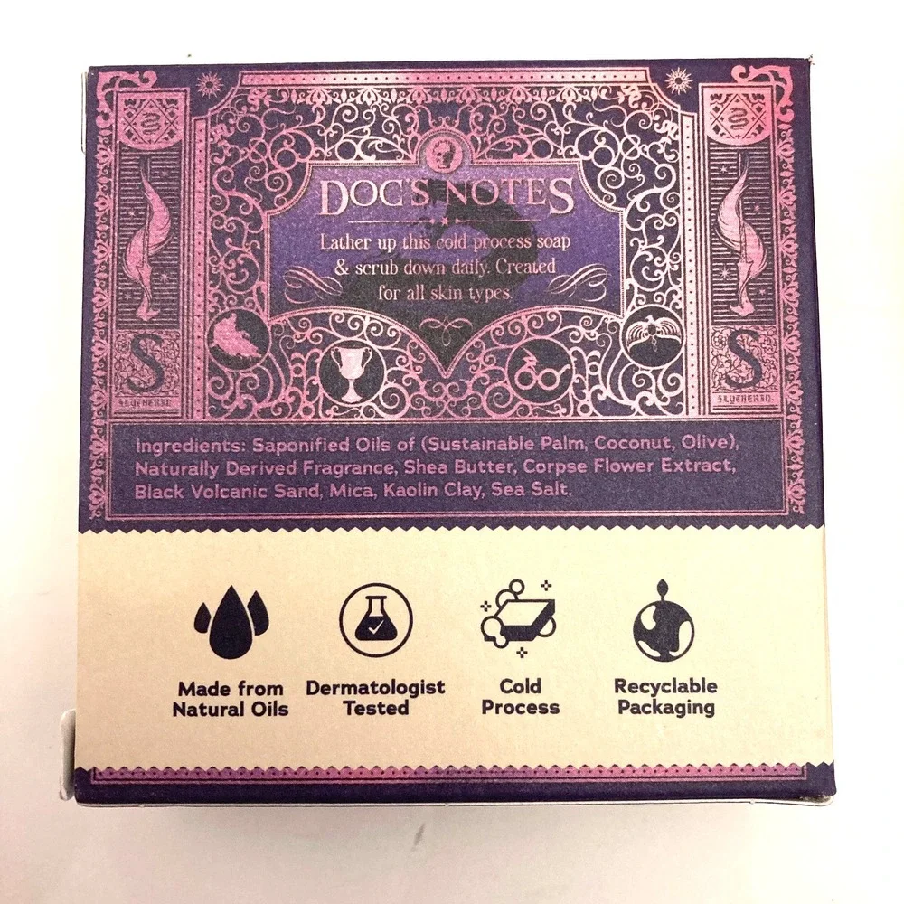 Dr Squatch Harry Potter The Chosen One & Voldemort You Know Who Natural Soap Set